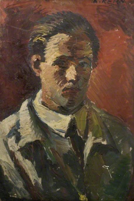 Reproduções De Pinturas Auto Retrato, 1950 por Theodor Kern (Inspirado